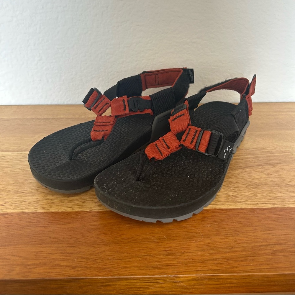Bedrock Sandals Rust Orange W7/M6